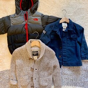 The north face jacket bundle